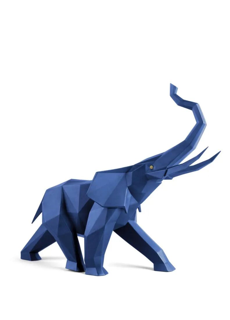 Elephant (blue) Sculpture