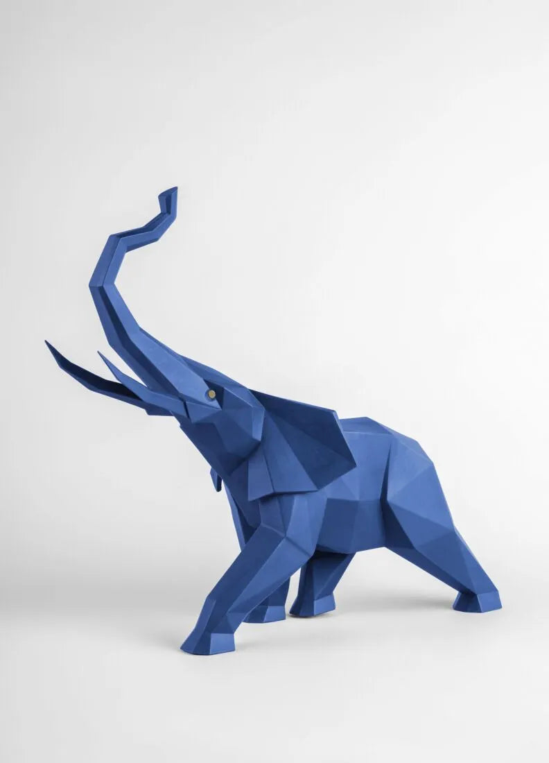 Elephant (blue) Sculpture