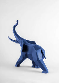 Elephant (blue) Sculpture