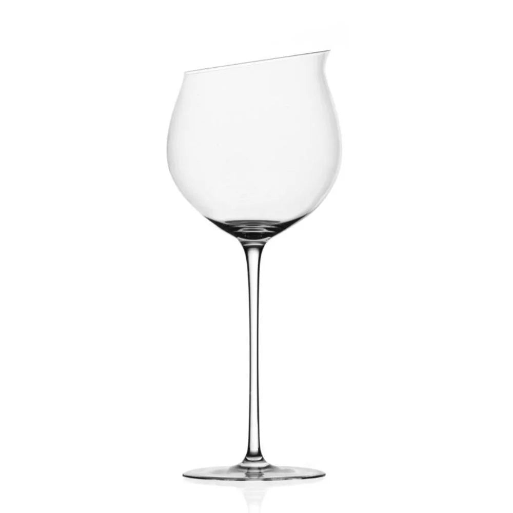 Red wine glass, rich soft, Solisti cut