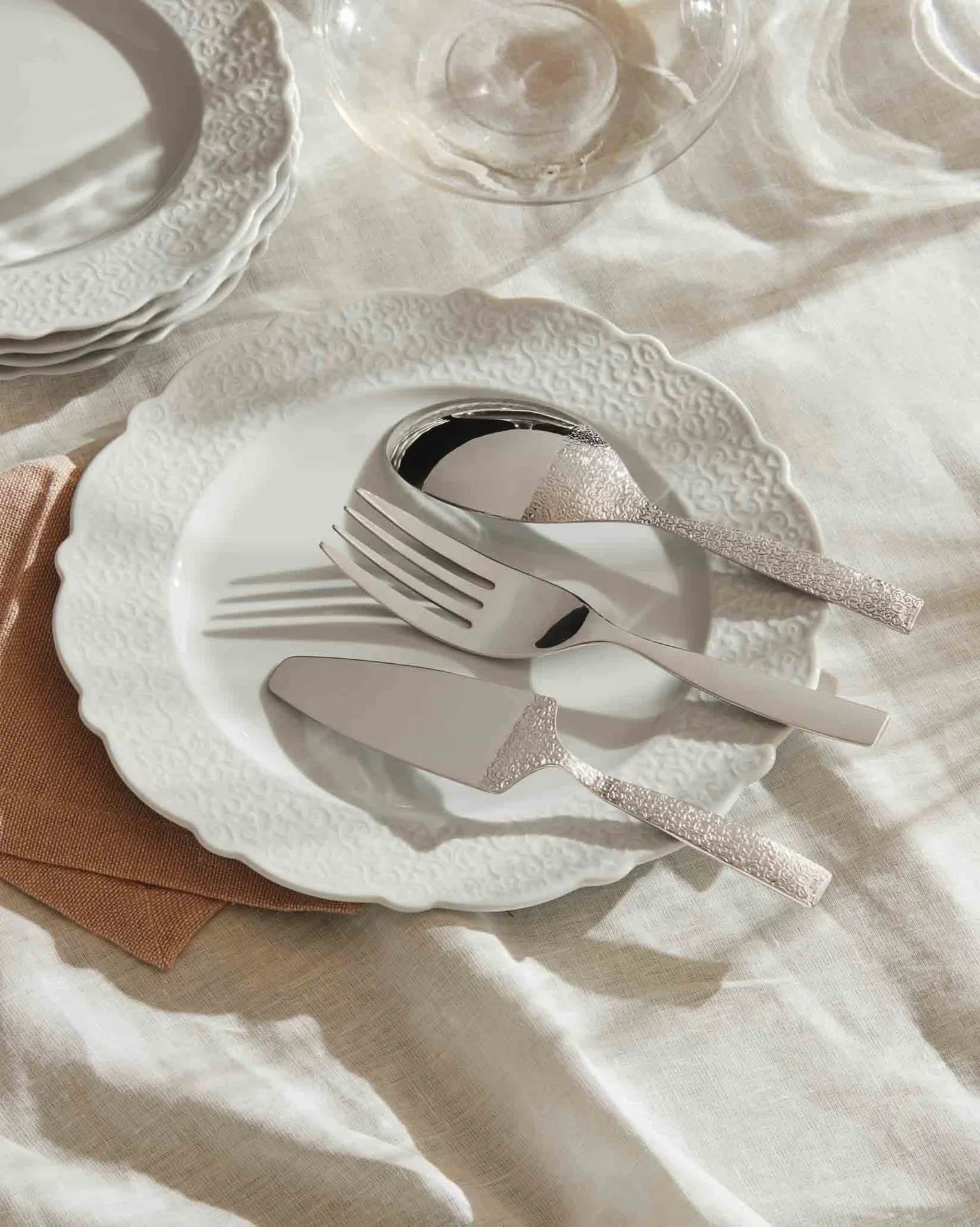 "DRESSED" SERVING FORK