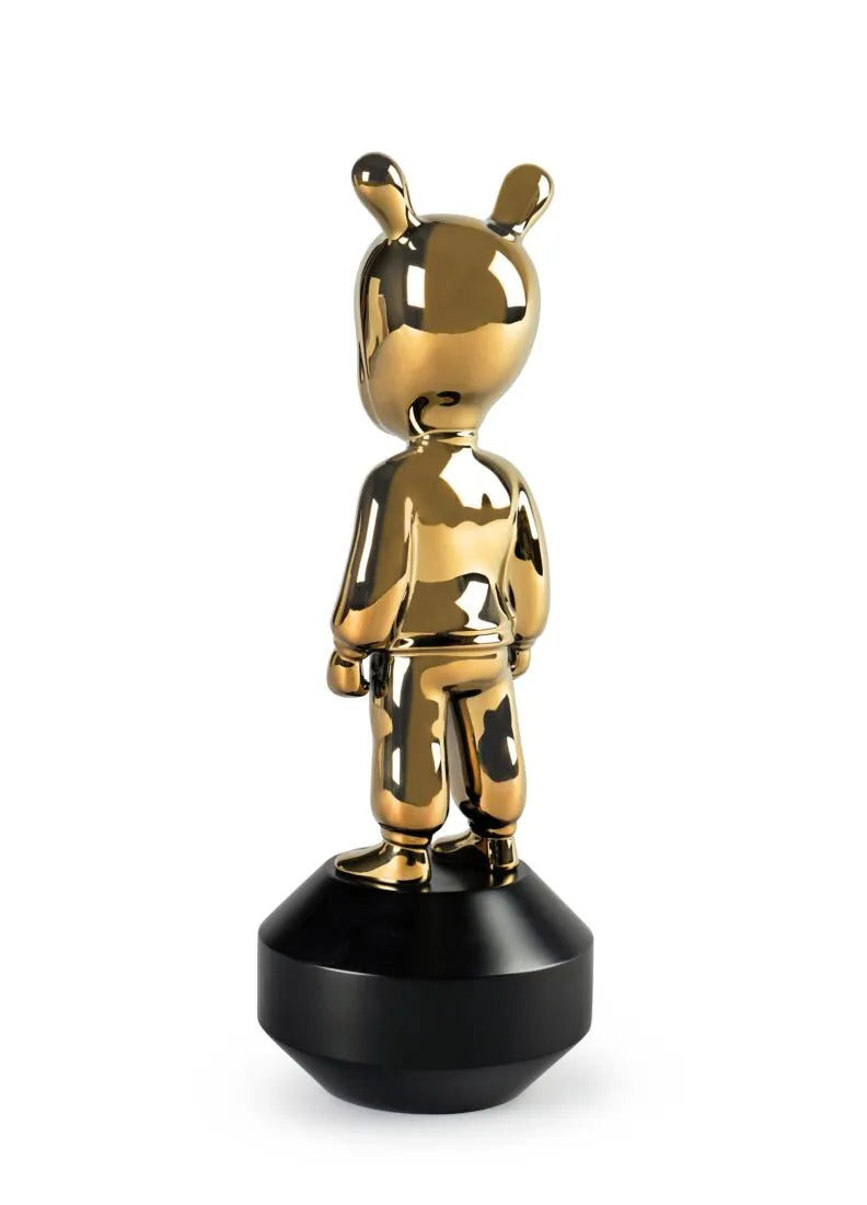 The Golden Guest Figurine. Small Model.