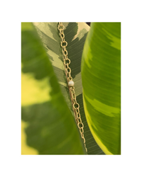 Gold Bracelet With Pearl