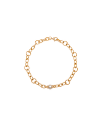 Gold Bracelet With Pearl