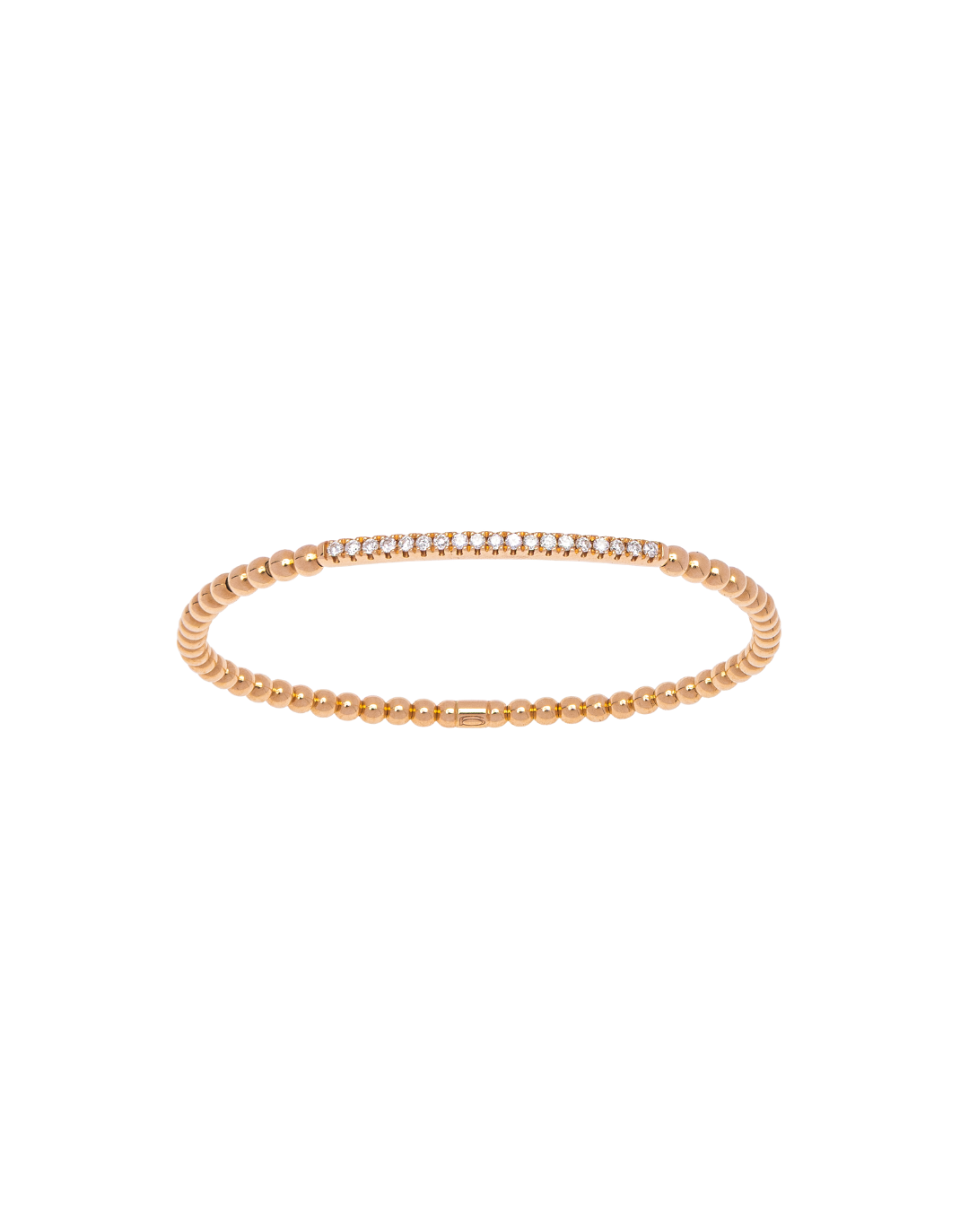 18-Karat Rose Gold Diamond Bracelet