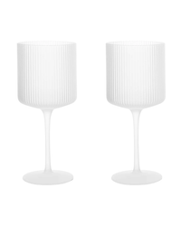 Ripple Red Wine Glasses - Set Of 2