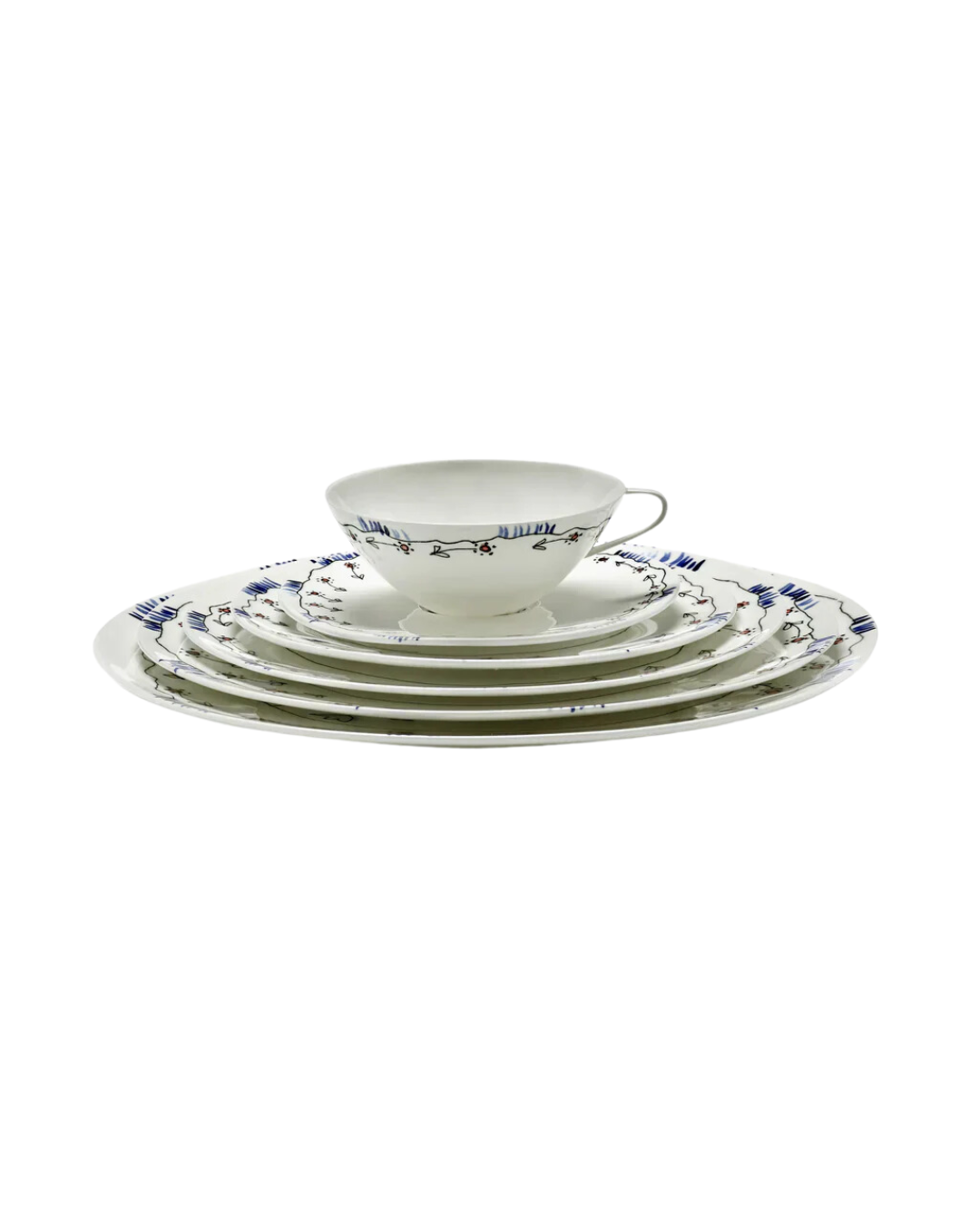 Tea Cup + Saucer- Anemon