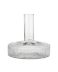 Ripple Wine Carafe - Clear