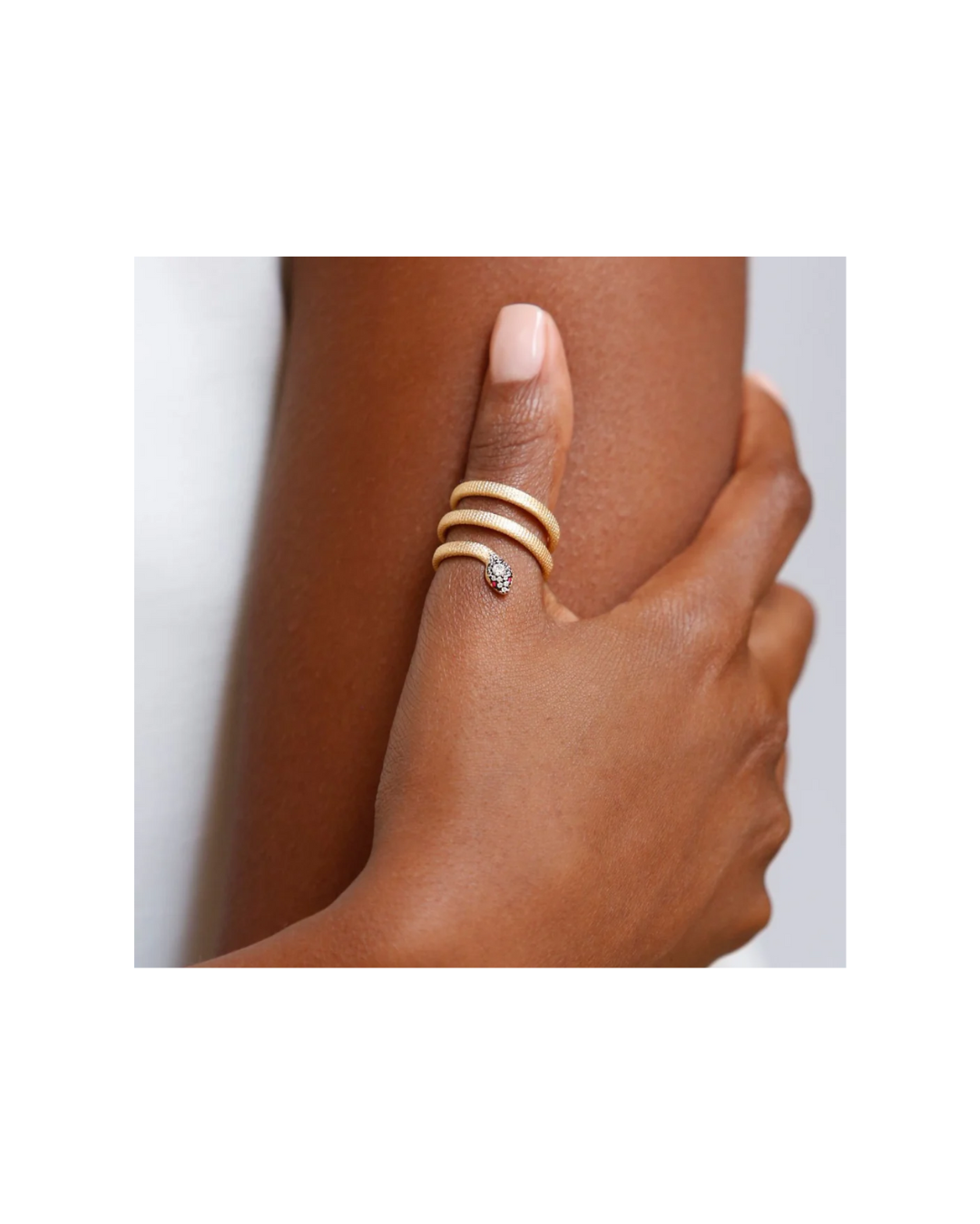 Snake Loop Ring