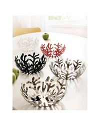 Mediterraneo Fruit Bowl Red (25 Cm)