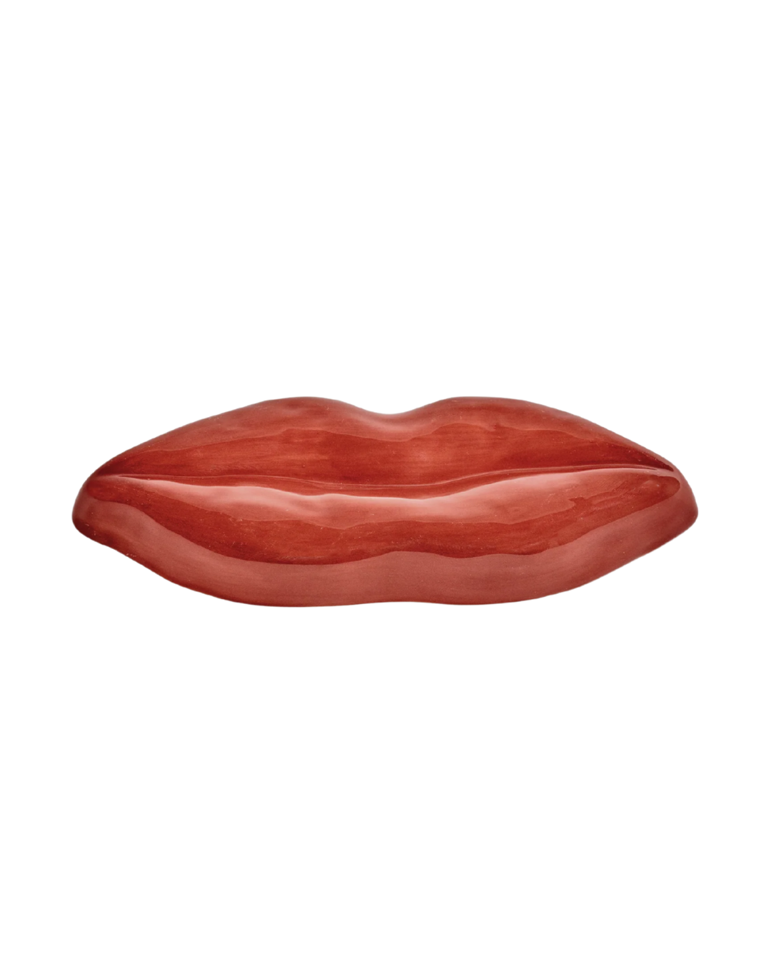 Serving Dish Lips S Red Les Objets Mouleversants