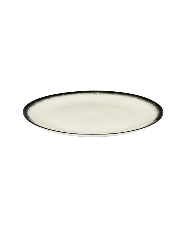 Starter Plate White/black Variation 3 Dé (Set Of 2)