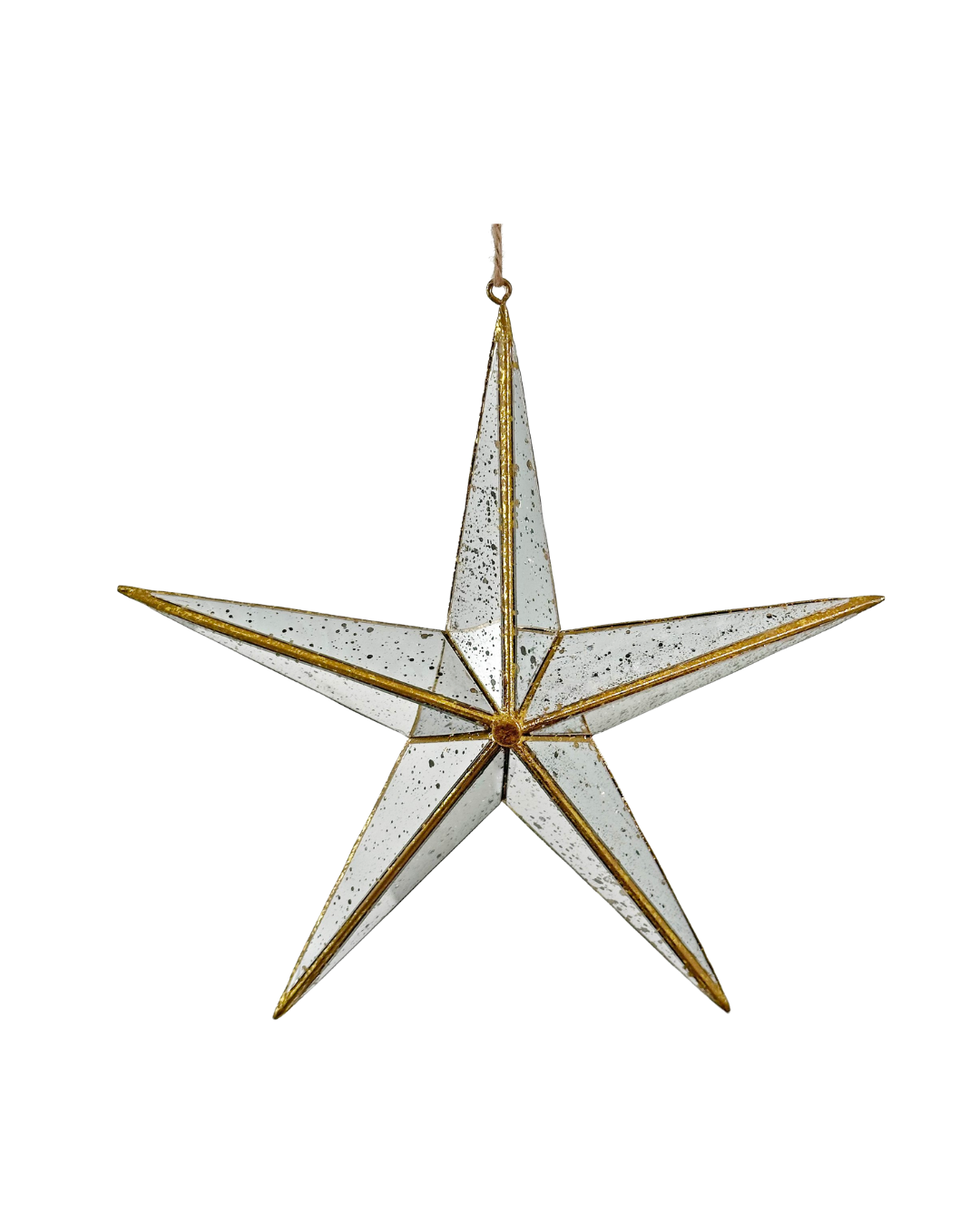Mirror Star Silver Gold Edge (20 Cm)