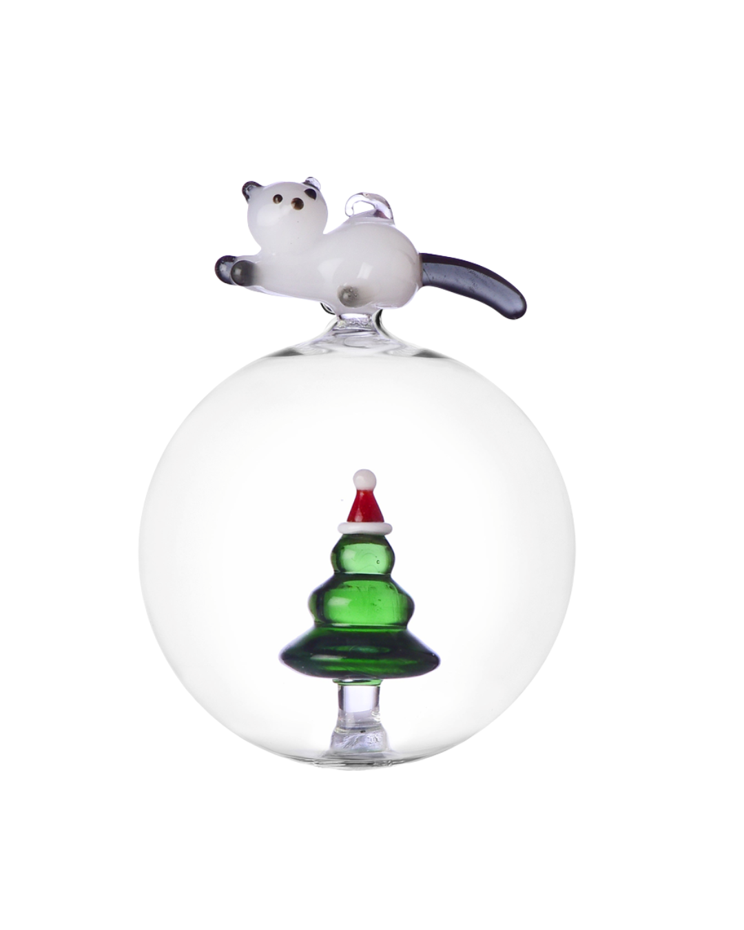 Tabby Cat Xmas Ball Cat-xmas Tree