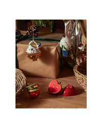 Heart and Heart Home Ornament