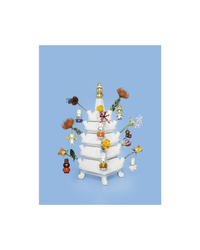 Ornament Glass Nijntje/miffy Delft Blue Dress (11 Cm)