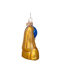 Ornament Glass Girl With A Pearl Earring Vermeer (8 Cm)