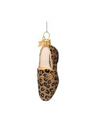 Ornament Glass Gold Panther Loafer (12.5 Cm)