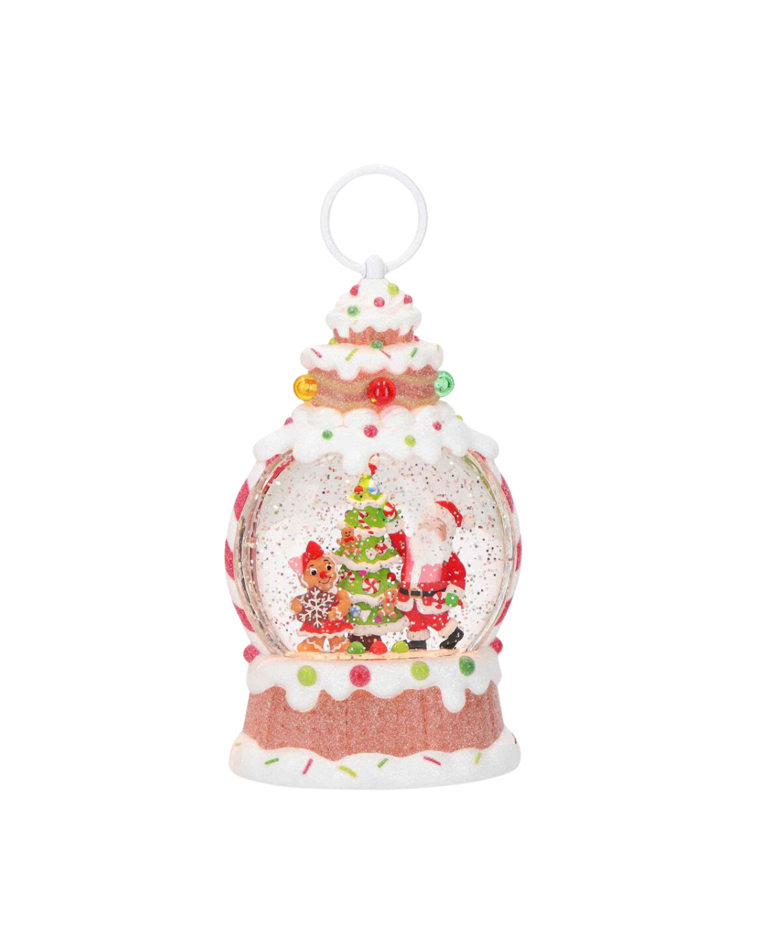 Gingerbread Lantern Water Spinning