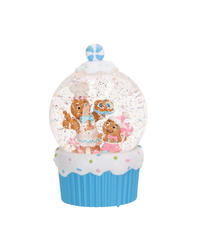 Gingerbread Snowglobe Water Spinning
