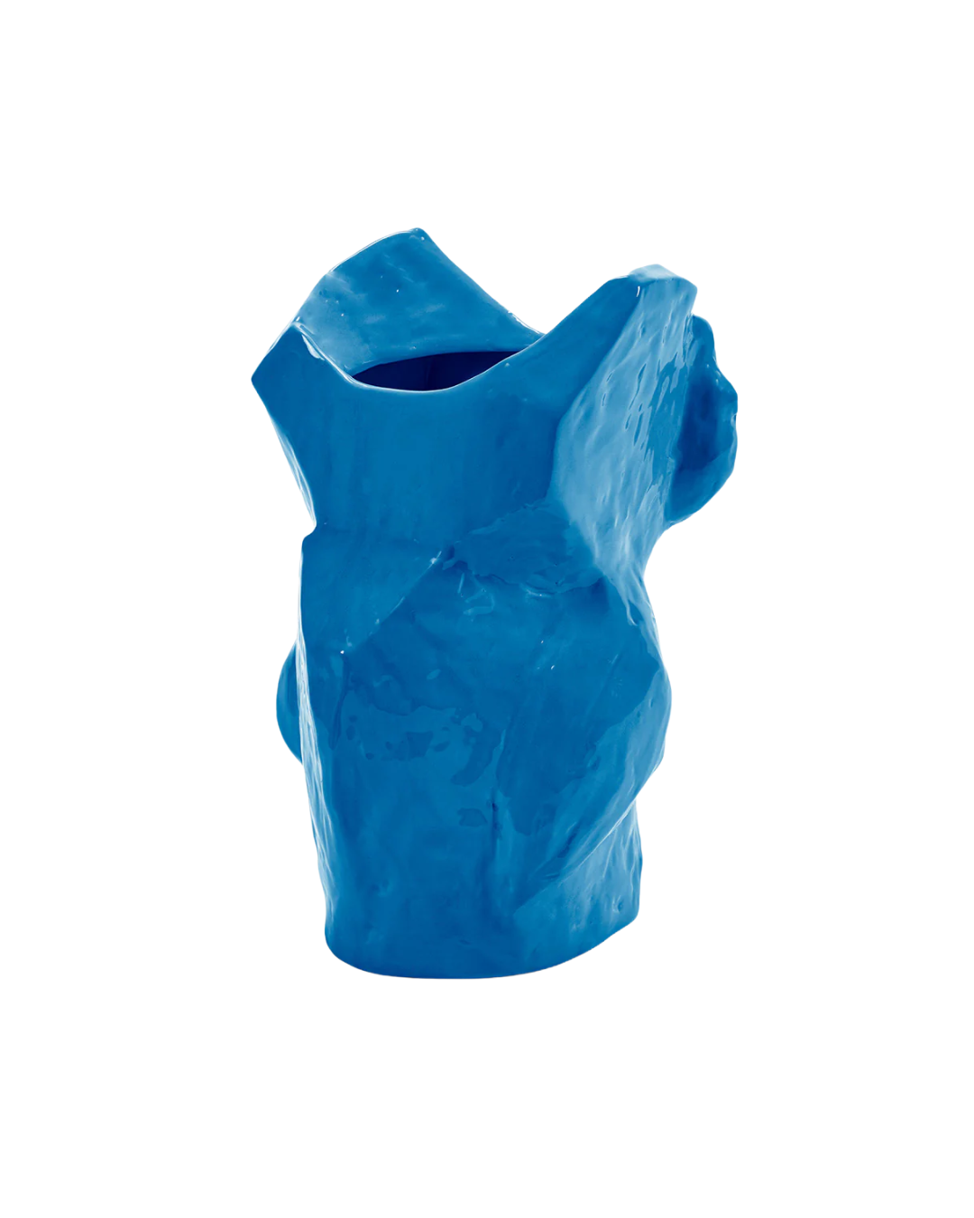 Owl Vase L Blue After Midnight