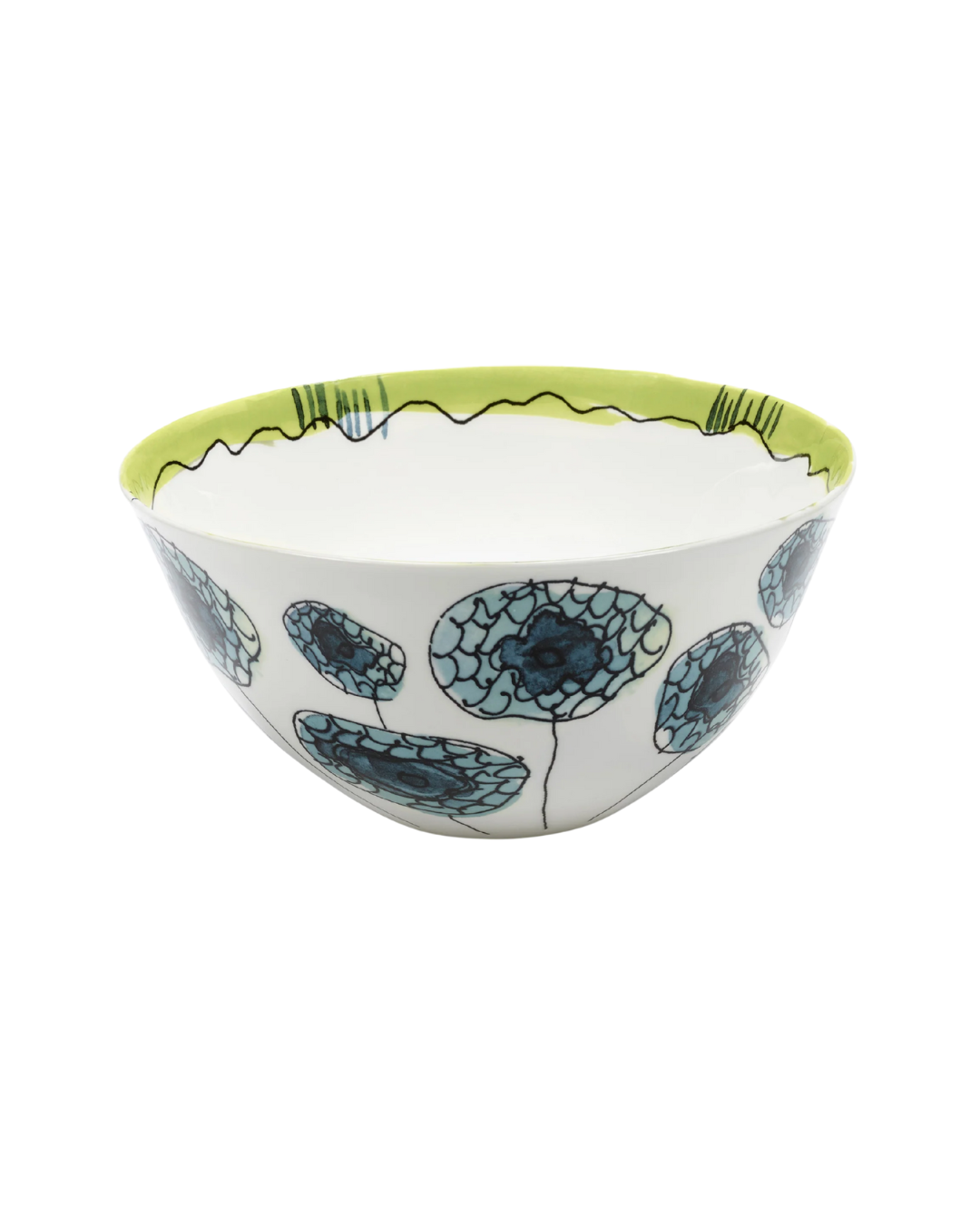 Serving Bowl L Anemone Vaniglia Mf