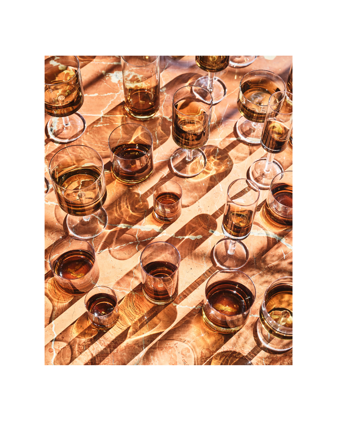 Tumbler L amber Zuma (Set Of 4)