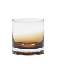 Whisky Glass Amber Zuma (Set of 4)