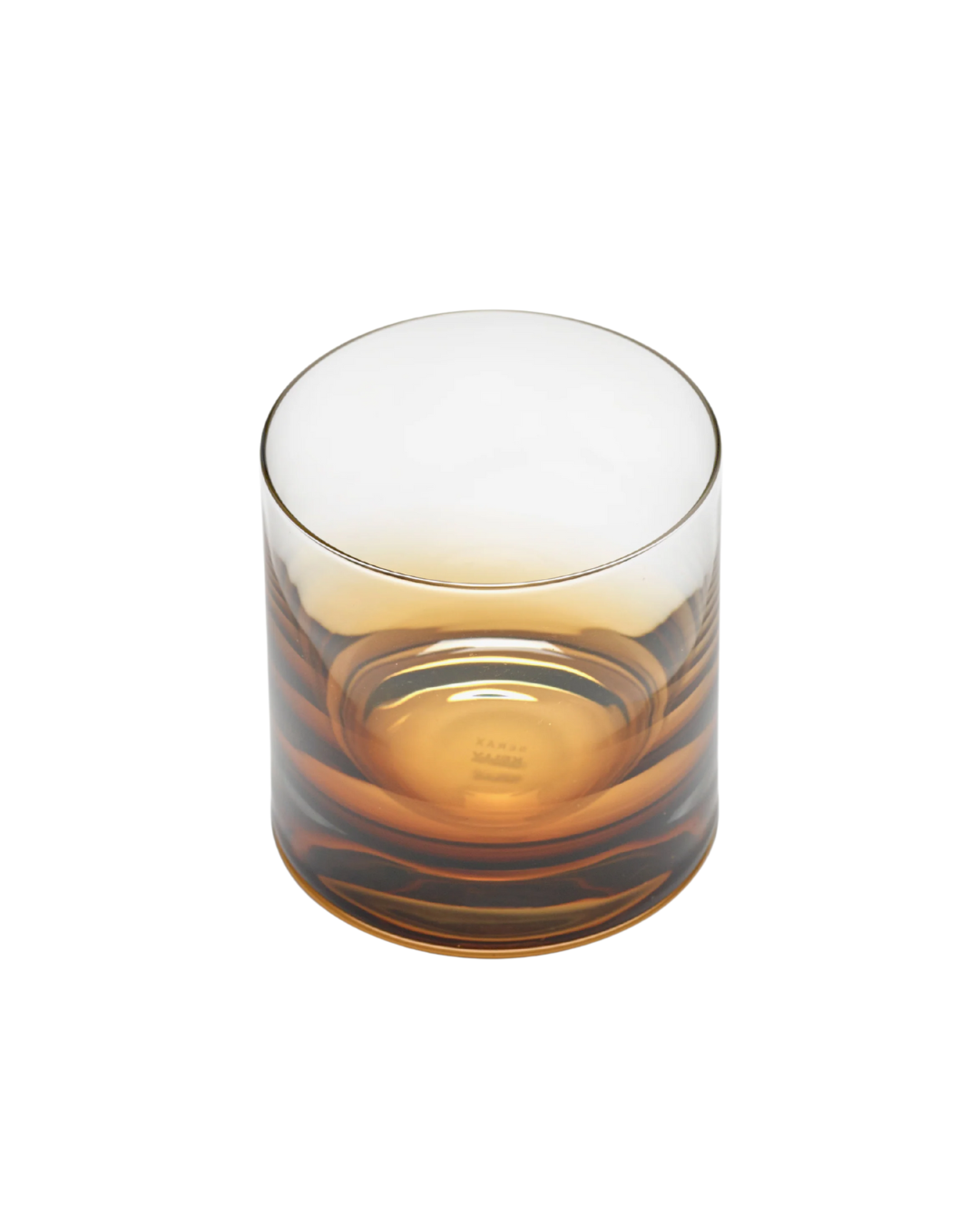 Whisky Glass Amber Zuma (Set of 4)