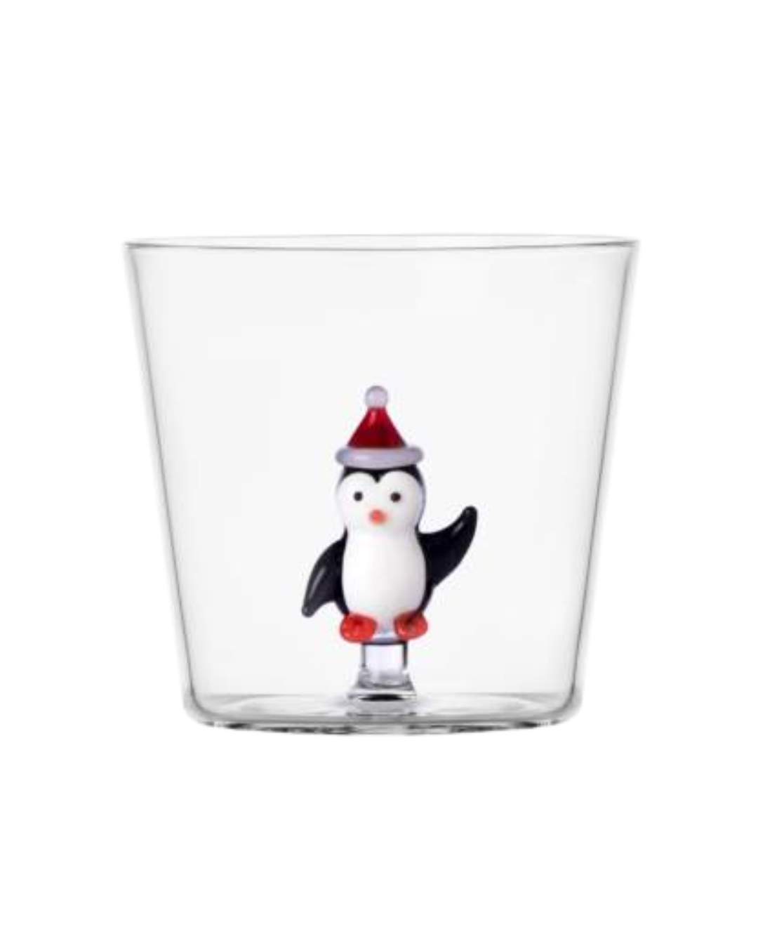 Christmas Tales Tumbler Penguin W/xmas Hat