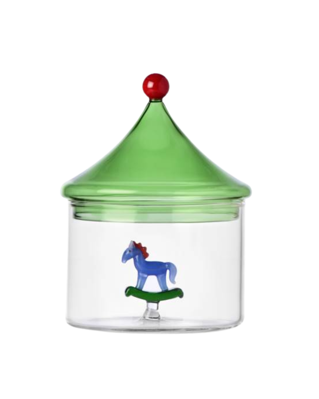 Schiaccianoci Box Rocking Horse