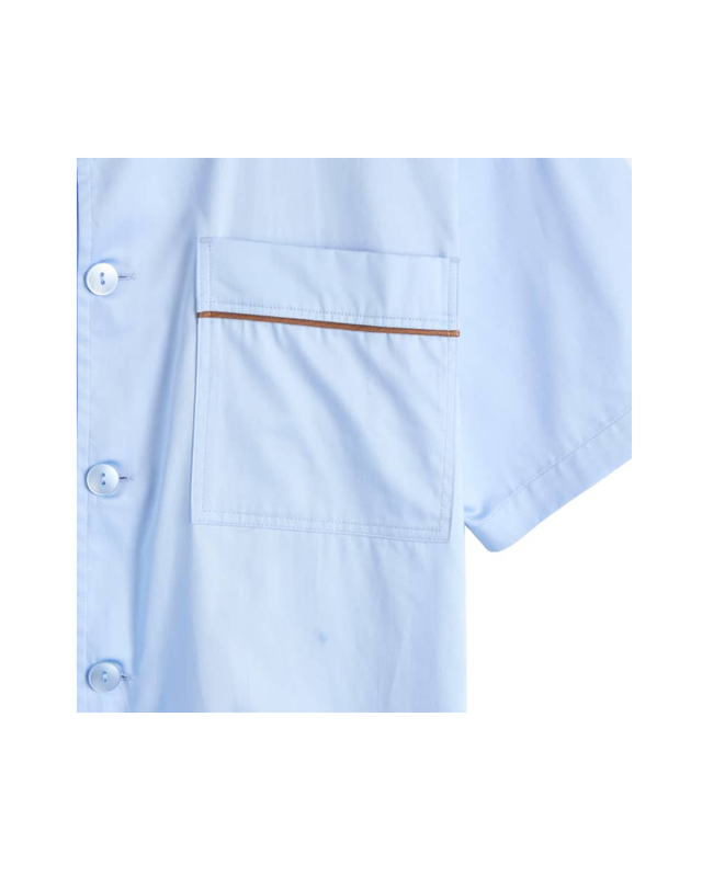 Outline Pyjama Short Sleeve Shirt