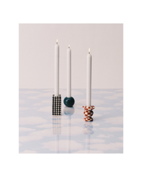 Candle Holder N°1 Black/White Les Objets Mouleversants