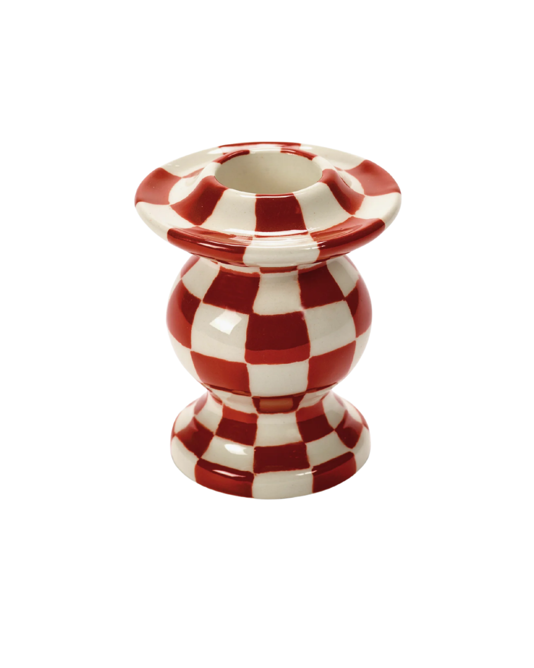 Candle Holder N°2 Red/White Les Objets Mouleversants