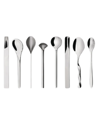 Il caffè/tè Alessi Set of 8 Coffee Spoons