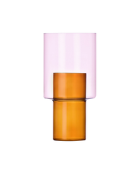 Boreale Big Vase B Amber-Pink