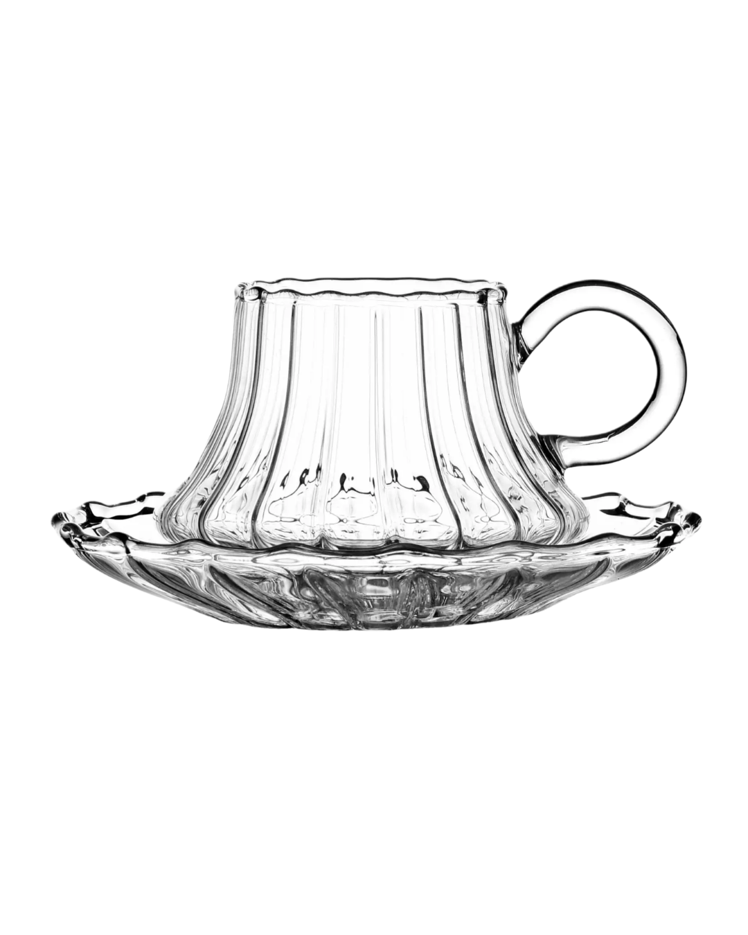Folk Set Coffee Cup W/saucer