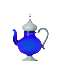 Sogni D'oriente Blue Teapot Green Matt Lid