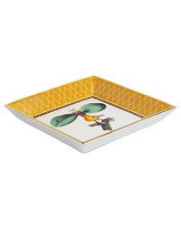 Leafflyer Saffron Trinket Tray