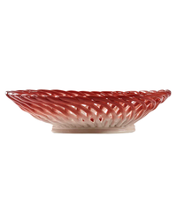 Basket Salvador Red - White Les Objets Mouleversants