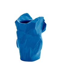 Owl Vase S blue After Midnight