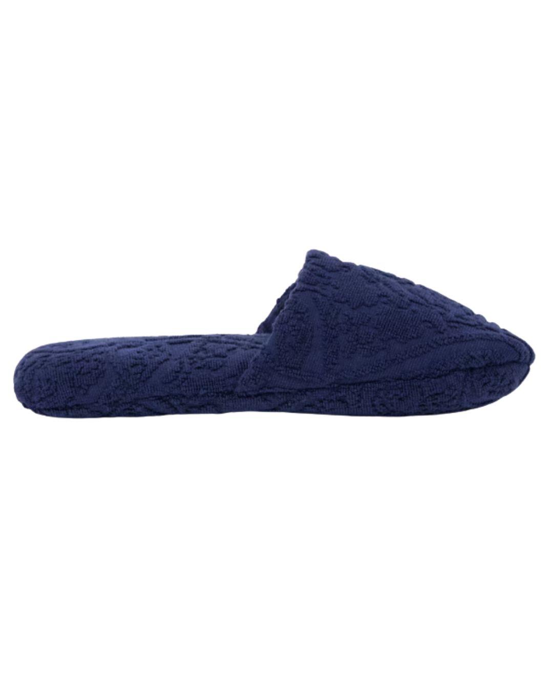 Cotton Terry Cloth Jacquard Bathroom Slippers