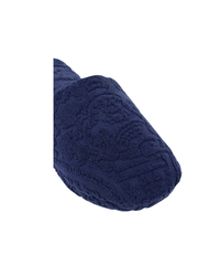 Cotton Terry Cloth Jacquard Bathroom Slippers