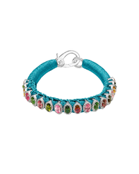 Rio Pacific Bracelet With Rainbow Tourmalines And Diamonds
