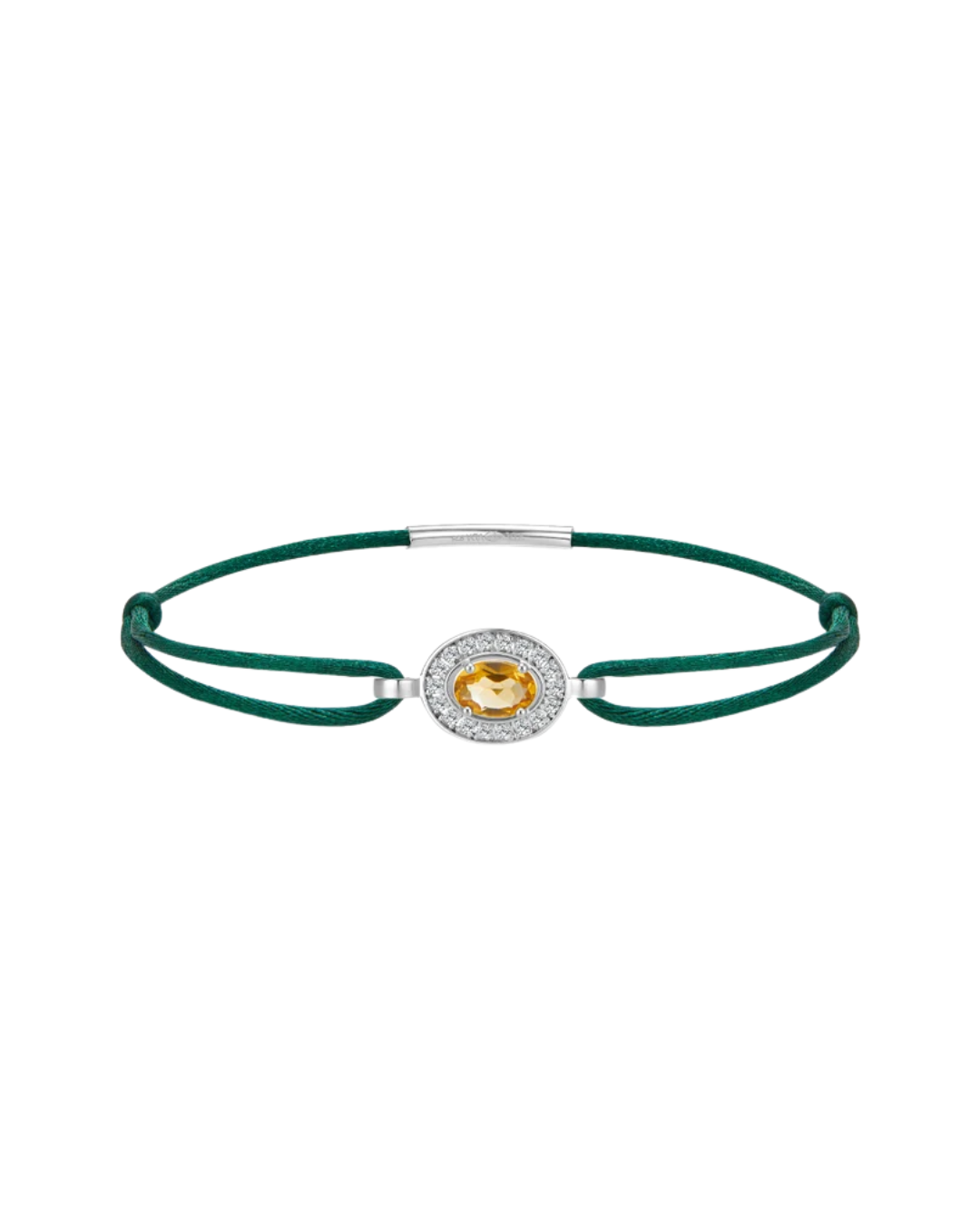 Sapin Forever Bracelet W/ Citrine And Diamonds