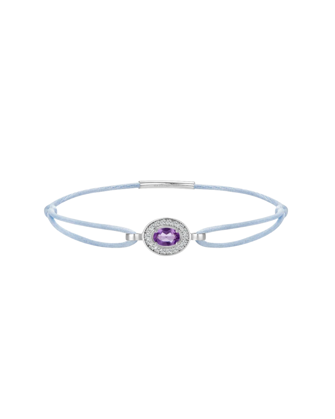 Sky Forever Bracelet W/ Amethyst And Diamonds