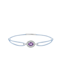 Sky Forever Bracelet W/ Amethyst And Diamonds