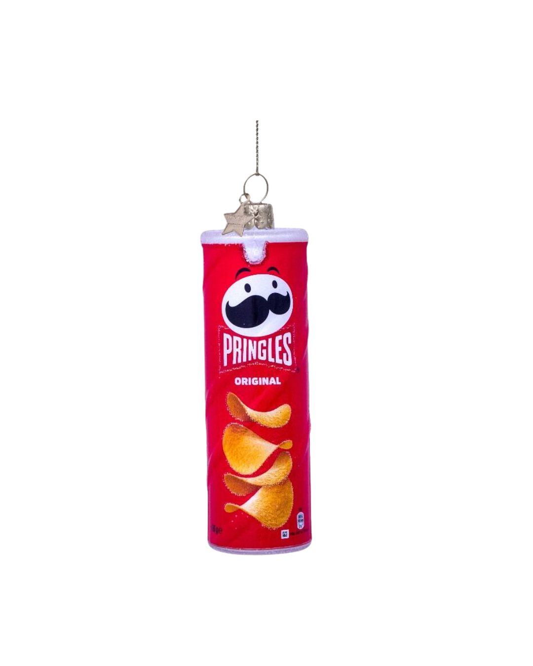 Ornament Glass Opal Red Pringles (12 Cm)
