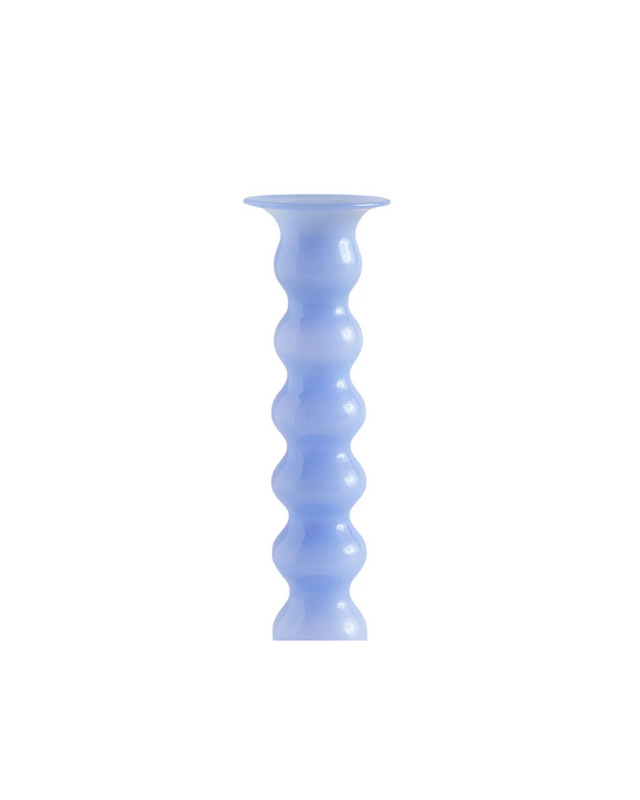 Wavy Large Candle holder Jade