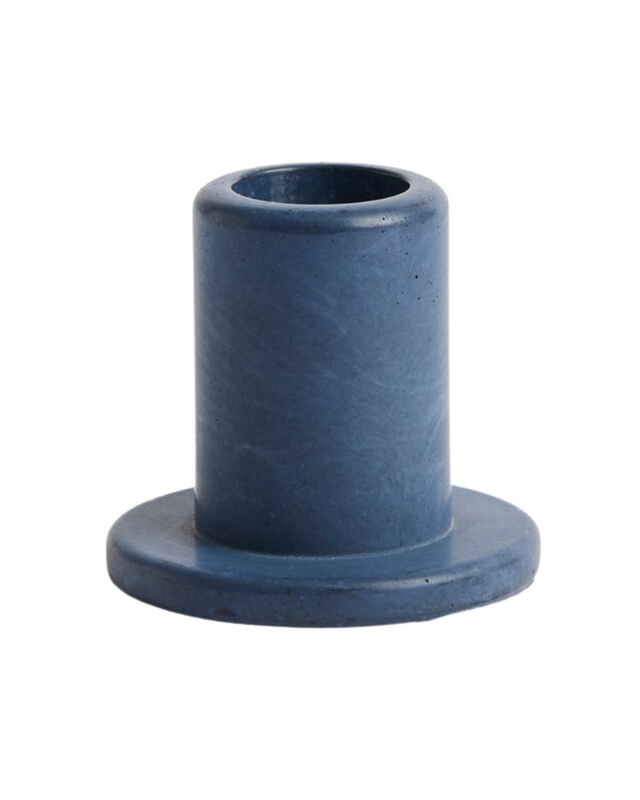 Tube Candleholder Concrete Small